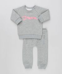Conjunto-Infantil-de-Blusao--Dream--Canelada---Calca-com-Ziper-Cinza-Mescla-8911694-Cinza_Mescla_1