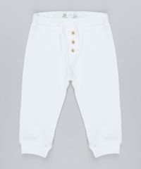 Calca-Infantil-Basica-Canelada-com-Botoes-em-Algodao---Sustentavel-Off-White-8905870-Off_White_1