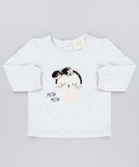 Conjunto-Infantil-de-Colete-de-Pelo-com-Capuz-Rosa---Blusa-com-Laco-Manga-Longa-Cinza-Mescla---Calca--Cinza-Mescla-Escuro-8898277-Cinza_Mescla_Escuro_4