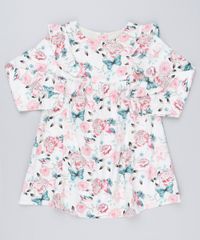 Vestido-Infantil-Estampado-Floral-Manga-Longa-com-Babado---Meia-Calca-Rose-8859323-Rose_1