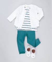 Casaco-Infantil-de-Pelo-com-Bolinhas-Branco-9189096-Branco_3