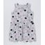 Vestido-Infantil-Minnie-Estampado-Sem-Manga-Curto-Decote-Redondo-Cinza-Mescla-9169076-Cinza_Mescla_1