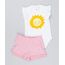 Conjunto-Infantil-de-Body-Sol-Sem-Manga-Off-White---Short-Estampado-de-Poa-Rosa-9154641-Rosa_1