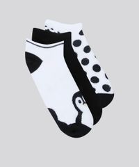 Kit-de-3-Meias-Femininas-Cano-Baixo-Estampadas-Multicor-9086350-Multicor_1