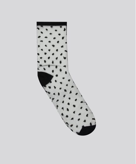 Meia-Feminina-em-Tule-com-Poa-Cano-Medio-Preta-9006645-Preto_1