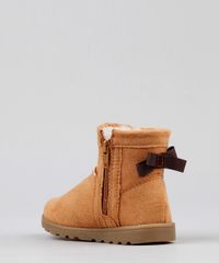 Bota-Infantil-com-Pelo-e-Laco-Caramelo-9103208-Caramelo_3