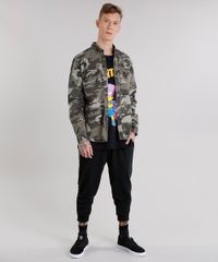 Calca-Masculina-Jogger-em-Moletom-com-Textura-e-Ziper-Preta-8834948-Preto_3