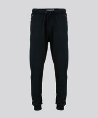 Calca-Masculina-Jogger-em-Moletom-com-Textura-e-Ziper-Preta-8834948-Preto_5