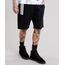 Bermuda-Masculina-em-Moletom--UDRGRUND--com-Ziper-Preta-9152107-Preto_1