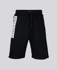 Bermuda-Masculina-em-Moletom--UDRGRUND--com-Ziper-Preta-9152107-Preto_5
