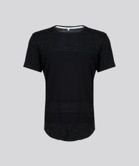 Camiseta-Masculina-Longa-Botone-com-Recorte-Manga-Curta-Decote-Careca-Preta-9152170-Preto_5