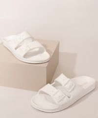 Rasteirinha-Feminina-Oneself-com-Textura-de-Fivela-Branca-9985943-Branco_1