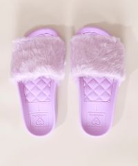 Chinelo-Infantil-Molekinha-Slide-com-Pelo-Lilas-9989981-Lilas_2