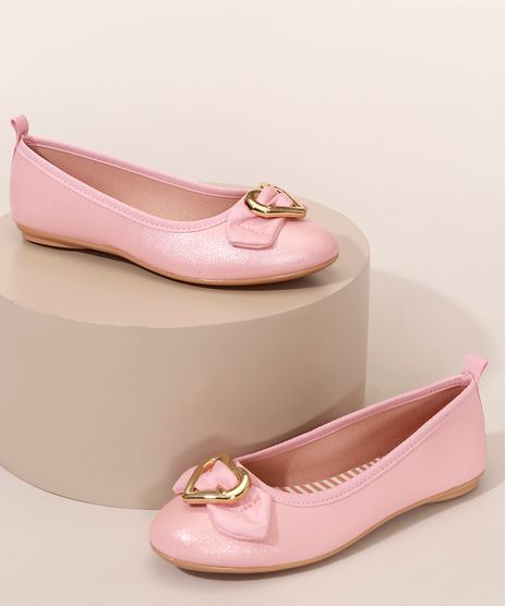 Sapatilha-Infantil-Molekinha-com-Brilho-e-Fivela-de-Coracao-Rosa-9989033-Rosa_1