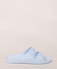 Rasteirinha-Feminina-Oneself-com-Textura-de-Fivela-Azul-9985940-Azul_5