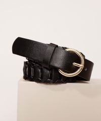 Cinto-Feminino-Medio-Tresse-com-Fivela-Redonda-Preto-9963816-Preto_1