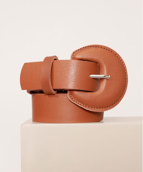 Cinto-Feminino-Medio-com-Fivela-Grande-Caramelo-9943973-Caramelo_1