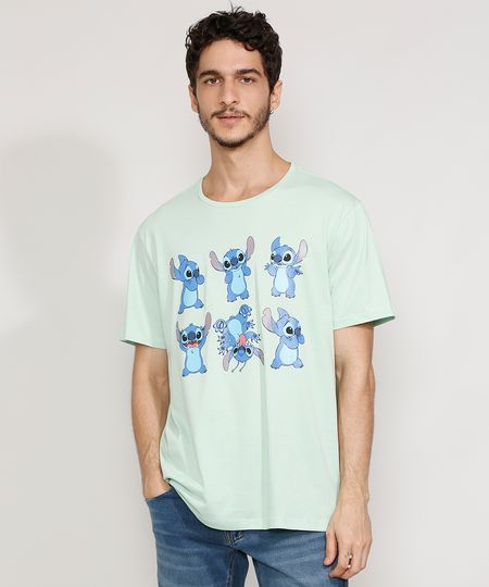 Camiseta-Masculina-Manga-Curta-Stitch-Gola-Careca-Verde-Claro-9978102-Verde_Claro_1 Camiseta-Masculina-Manga-Curta-Stitch-Gola-Careca-Verde-Claro-9978102-Verde_Claro_1