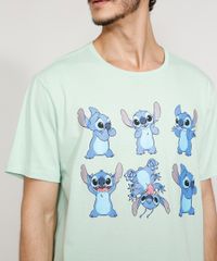 Camiseta-Masculina-Manga-Curta-Stitch-Gola-Careca-Verde-Claro-9978102-Verde_Claro_2