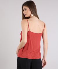 Regata-Feminina-Texturizada-com-Babado-de-Alca-Fina-Laranja-Escuro-8938225-Laranja_Escuro_2