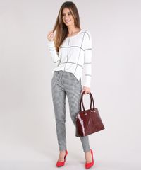 Sueter-Feminino-Estampado-Geometrico-em-Trico-com-Fendas-Decote-Redondo-Off-White-8874215-Off_White_3