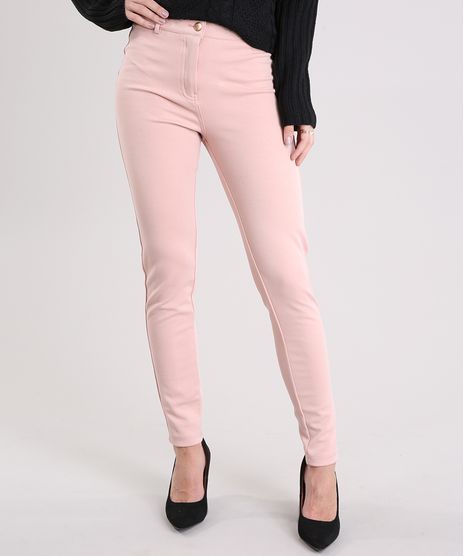 Calca-Feminina-Skinny-Cintura-Alta--Rose-8894154-Rose_1