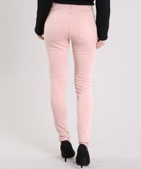 Calca-Feminina-Skinny-Cintura-Alta--Rose-8894154-Rose_2