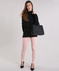 Calca-Feminina-Skinny-Cintura-Alta--Rose-8894154-Rose_3
