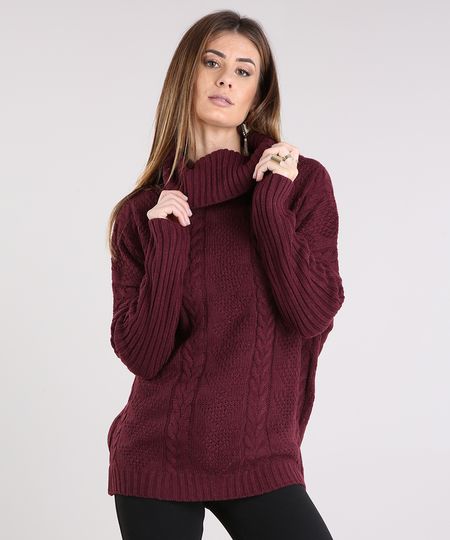 Sueter-Feminino-Longo-Gola-Alta-em-Trico-Manga-Morcego-Vinho-8882802-Vinho_1 Sueter-Feminino-Longo-Gola-Alta-em-Trico-Manga-Morcego-Vinho-8882802-Vinho_1