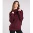 Sueter-Feminino-Longo-Gola-Alta-em-Trico-Manga-Morcego-Vinho-8882802-Vinho_1