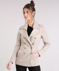 Casaco-Feminino-Trench-Coat-com-Botoes-Kaki-8485134-Kaki_1