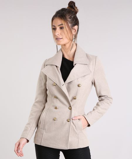 Casaco-Feminino-Trench-Coat-com-Botoes-Kaki-8485134-Kaki_1 Casaco-Feminino-Trench-Coat-com-Botoes-Kaki-8485134-Kaki_1