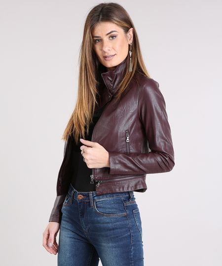 Jaqueta-Feminina-Gola-Alta-com-Botao-Ziper-na-Barra-Vinho-8895861-Vinho_1