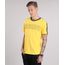 Camiseta-Masculina--Dangerous--Manga-Curta-Gola-Redonda-Amarela-9084171-Amarelo_1