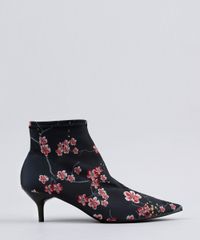 Bota-Feminina-Bico-Fino-Kitten-Hell-Estampada-Floral-Salto-Baixo-Preta-9070663-Preto_1