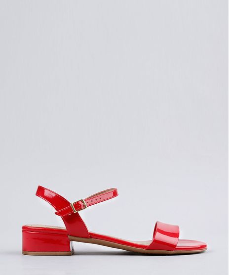 Sandalia-Feminina-Salto-Baixo-Beira-Rio-em-Verniz-Vermelha-9187140-Vermelho_1