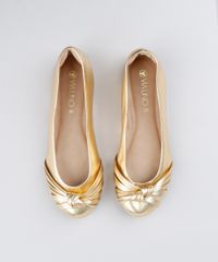 Sapatilha-Feminina-Bico-Redondo-Via-Uno-com-No-Metalizada-Dourada-9186447-Dourado_4