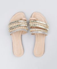 Rasteira-Feminina-com-Pedraria-e-Strass-Bege-Claro-9155012-Bege_Claro_4