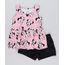 Conjunto-Infantil-Minnie-de-Regata-Estampada-Rosa---Short-em-Moletom-Preto-9169073-Preto_1