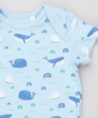 Conjunto-Infantil-de-Body-Estampado-de-Baleias-Manga-Curta-Azul-Claro---Short-em-Moletom-Verde-9154639-Verde_4