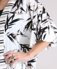 Kimono-Feminino-Estampado-de-Folhagem-manga-Curta-Off-White-8933728-Off_White_4