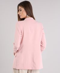 Blazer-Feminino-Longo-Boyfriend-com-Franzido-na-Manga-Rose-8915810-Rose_2