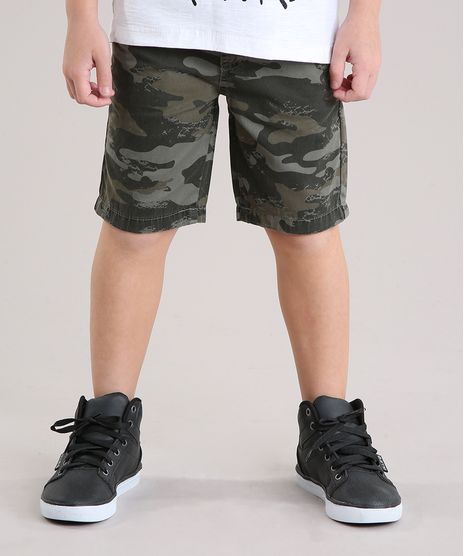 Bermuda-Infantil-Estampada-Camuflada-com-Bolsos-Verde-Militar-9148453-Verde_Militar_1