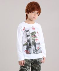 Camiseta-Infantil-Dinossauro-Manga-Longa-Gola-Redonda-Off-White-9142240-Off_White_1