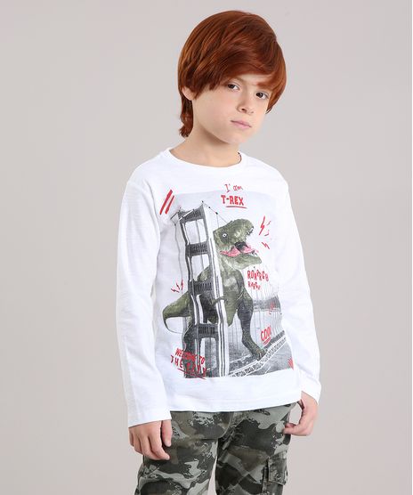 Camiseta-Infantil-Dinossauro-Manga-Longa-Gola-Redonda-Off-White-9142240-Off_White_1