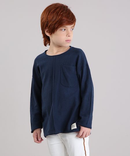 Camiseta-Infantil-Canelada-com-Bolso-Manga-Longa-Gola-Azul-Marinho-8868495-Azul_Marinho_1
