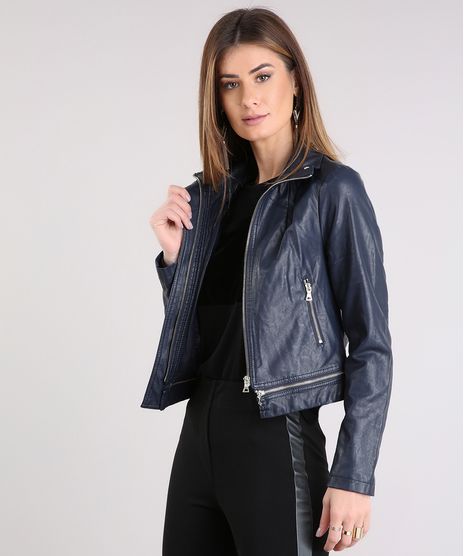 Jaqueta-Feminina-Gola-Alta-com-Botao-Ziper-na-Barra-Azul-Marinho-8895860-Azul_Marinho_1
