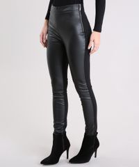 Calca-Feminina-Legging-com-Ziper-Preta-8893825-Preto_1
