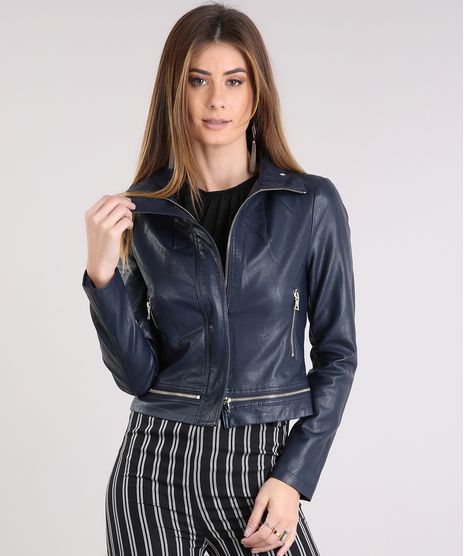Jaqueta-Feminina-Gola-Alta-com-Botao-Ziper-na-Barra-Azul-Marinho-8895861-Azul_Marinho_1