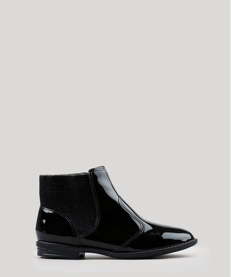 Bota-Infantil-Chelsea-em-Verniz-com-Lurex-Preta-9049090-Preto_1
